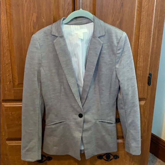 H & M Grey Blazer - Picture 1 of 3